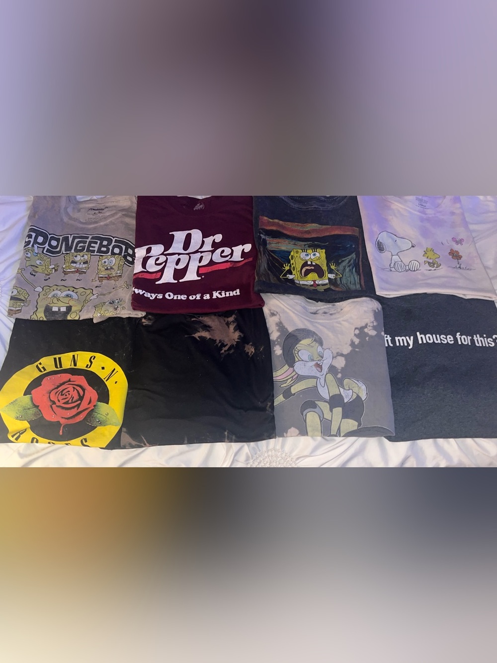 8 Graphic Tshirt bundle